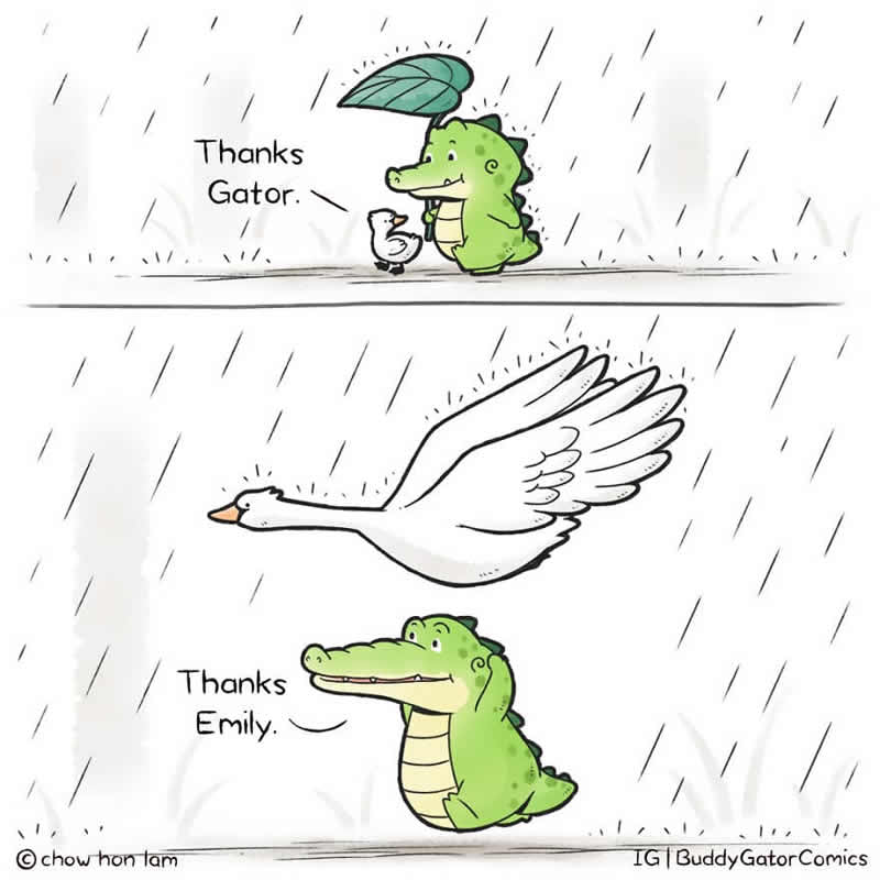 animal_comics_chow_hon_lam_02 Artists create these cute animal comics to spread some positivity (23 new photos)