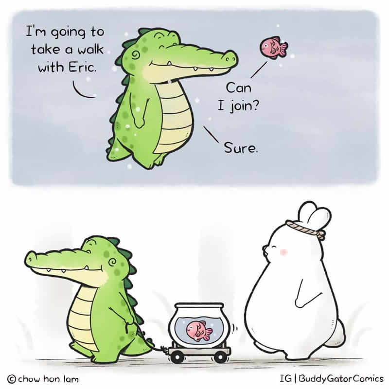 animal_comics_chow_hon_lam_03 Artists create these cute animal comics to spread some positivity (23 new photos)