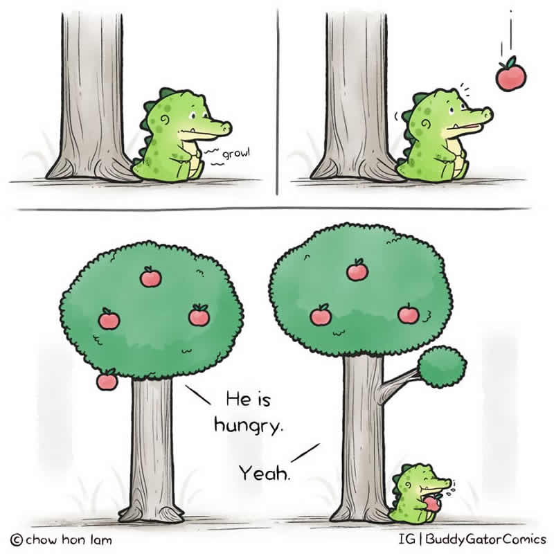 animal_comics_chow_hon_lam_14 Artists create these cute animal comics to spread some positivity (23 new photos)