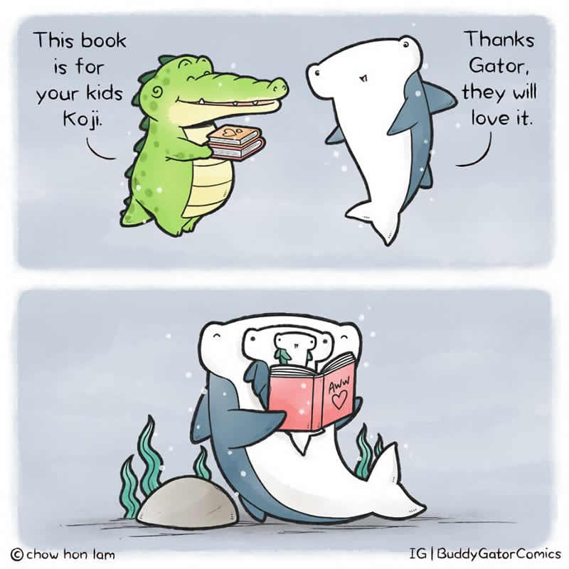 animal_comics_chow_hon_lam_19 Artists create these cute animal comics to spread some positivity (23 new photos)