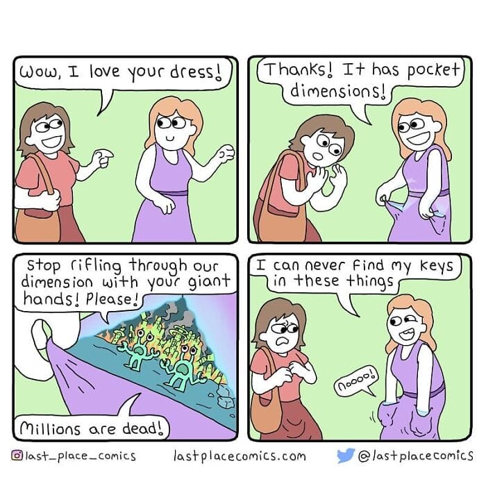 2 10+ Last Place Comics Portrays Silly and Absurd Situations Can Amuse You
