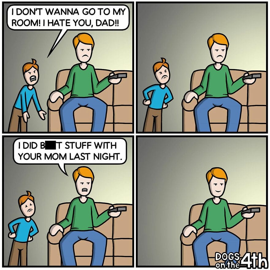 1 15+ dogs on 4th Comics About Bizarre and Random Situations