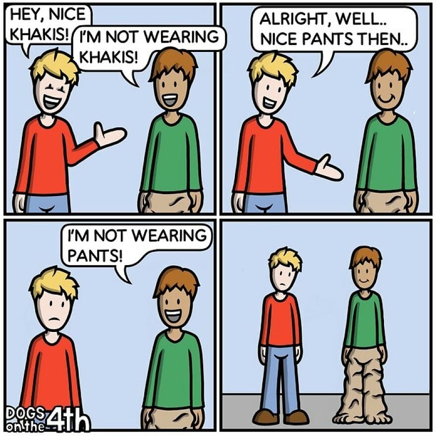 14 15+ dogs on 4th Comics About Bizarre and Random Situations