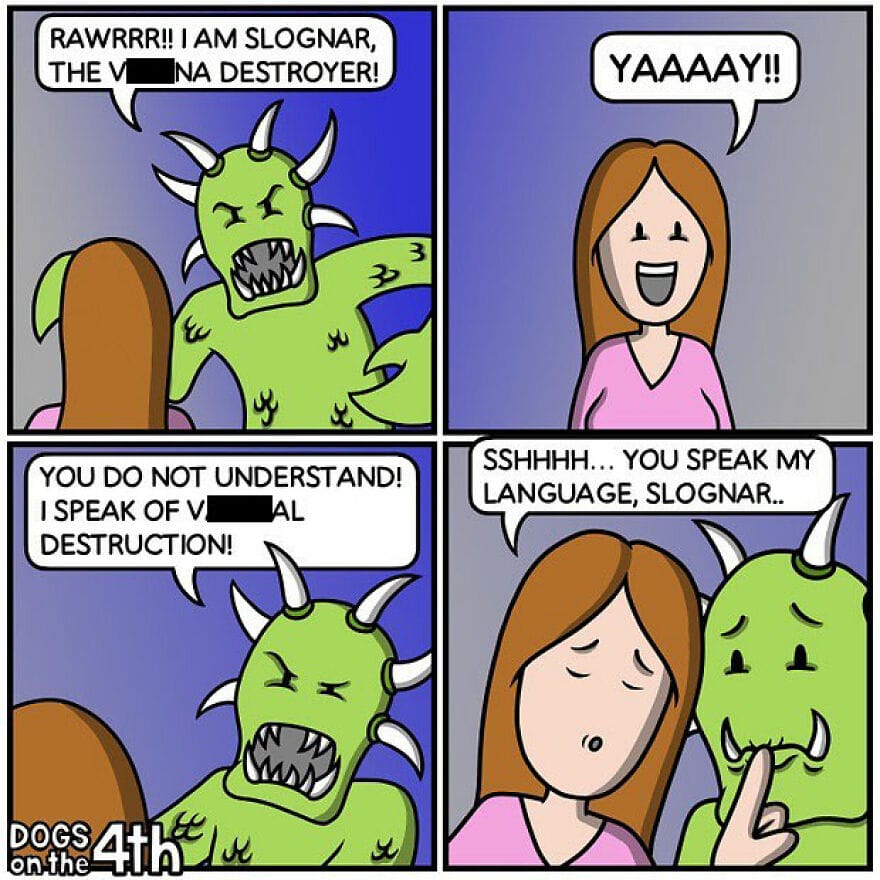 17 15+ dogs on 4th Comics About Bizarre and Random Situations