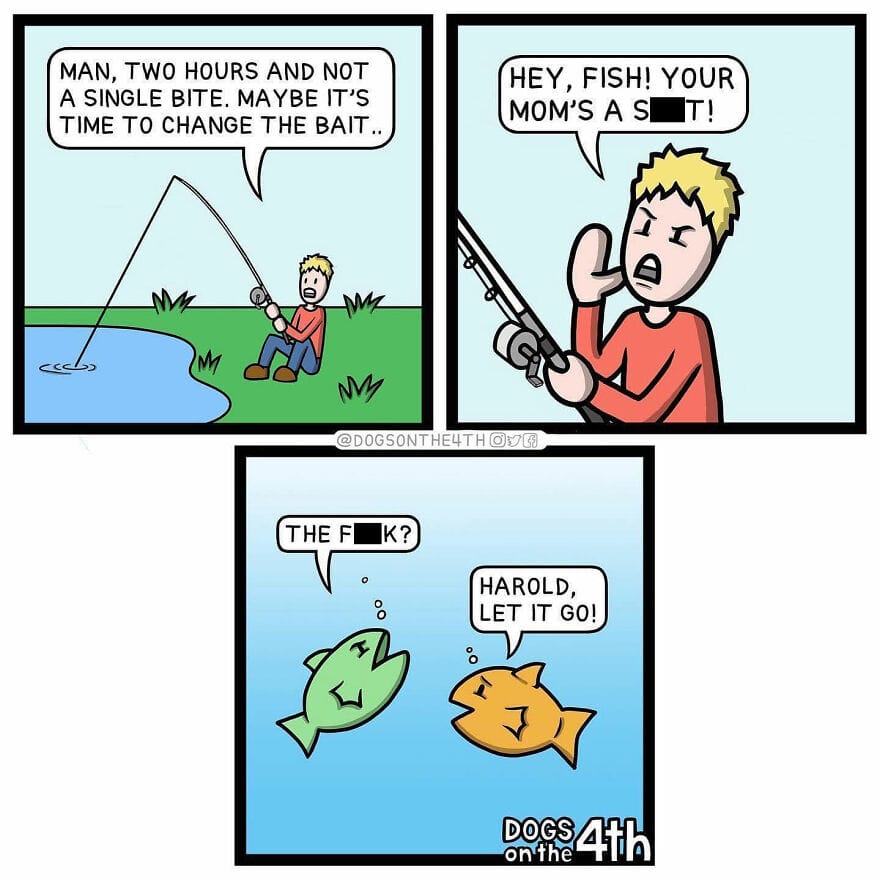 5 15+ dogs on 4th Comics About Bizarre and Random Situations