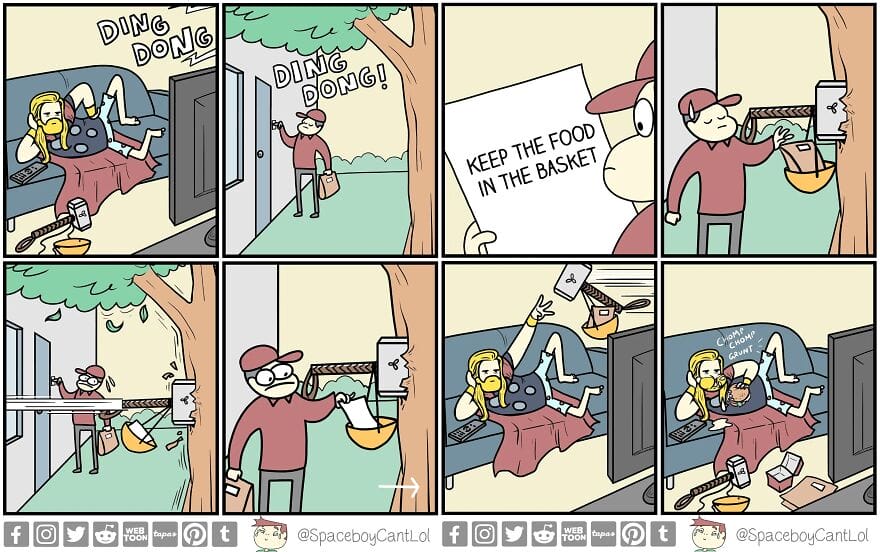 22 25 Times This Artist Draws Funny And Absurd Comics That Surely Make Your Day