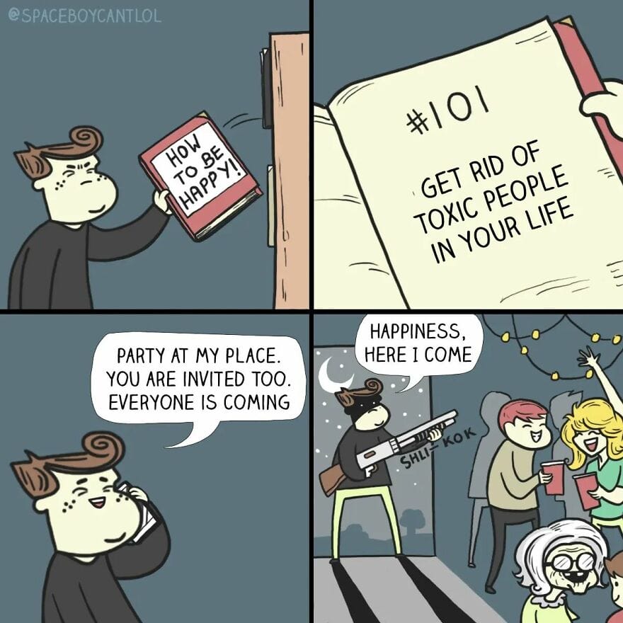 24 25 Times This Artist Draws Funny And Absurd Comics That Surely Make Your Day