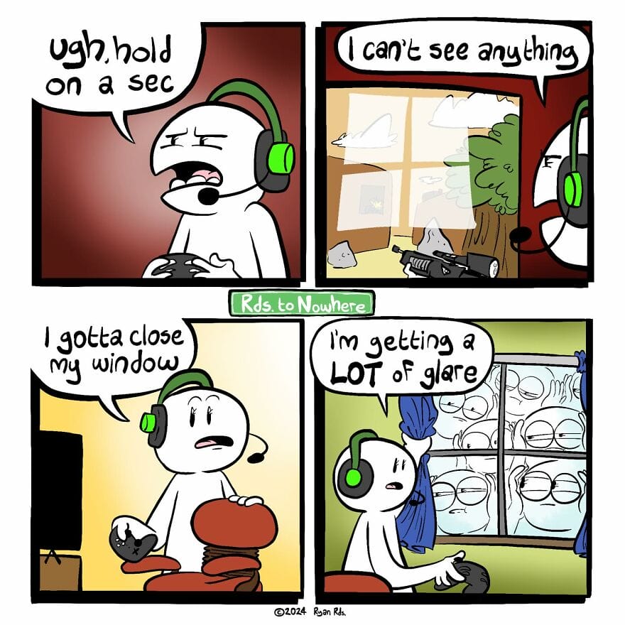 12 20 Quirky Comics by Cartoonist Ryan Rds That Will Surely Giggles You