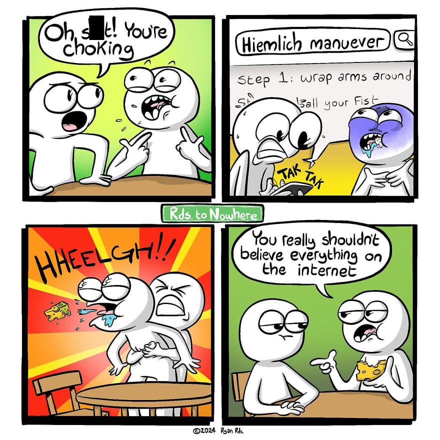 14 20 Quirky Comics by Cartoonist Ryan Rds That Will Surely Giggles You