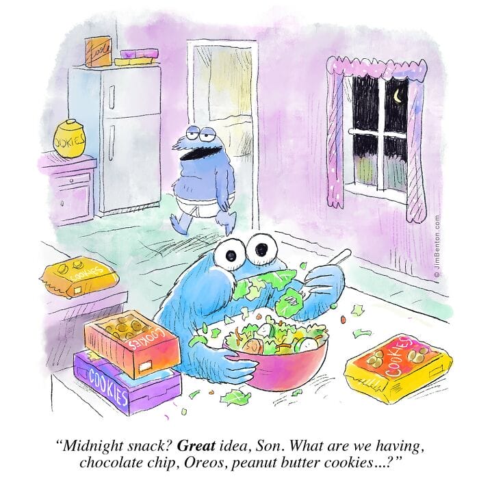 16-2 15+ Jim Benton Captures Observational Humor Using Quirky Characters
