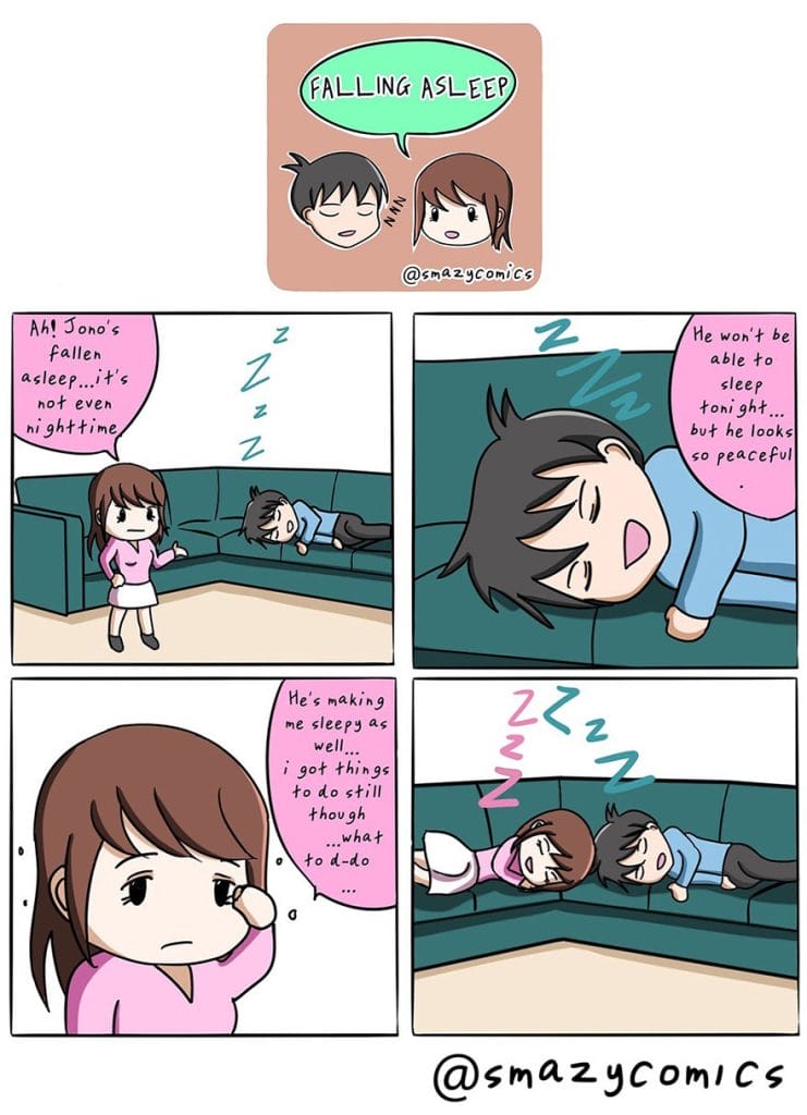 16-3-741x1024 20 Smazy Comics Smart and Lazy Couple Captures Heartwarming Moments