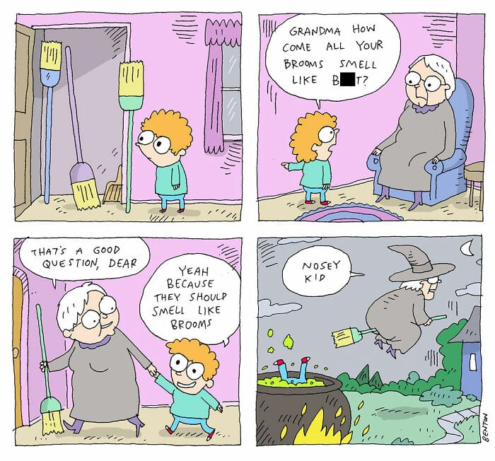 3-2 15+ Jim Benton Captures Observational Humor Using Quirky Characters