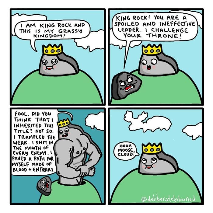 12-1 20 Dark Humor Comics with Surprising Endings by Deliberately Buried