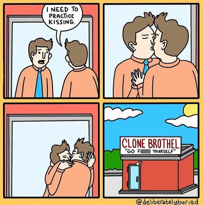 4-1 20 Dark Humor Comics with Surprising Endings by Deliberately Buried