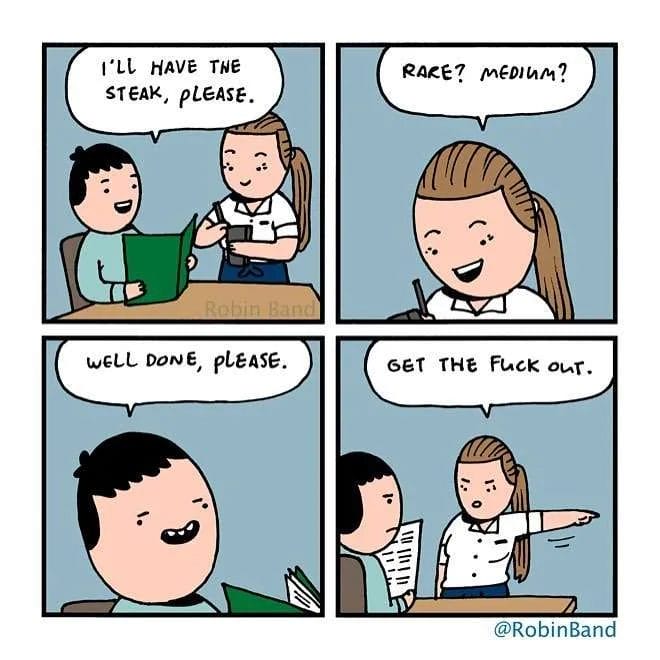 dark-humor-Robin-Band-comics-2 20 Weird Comics Have Unexpected Twists By Robin Band To Laugh You
