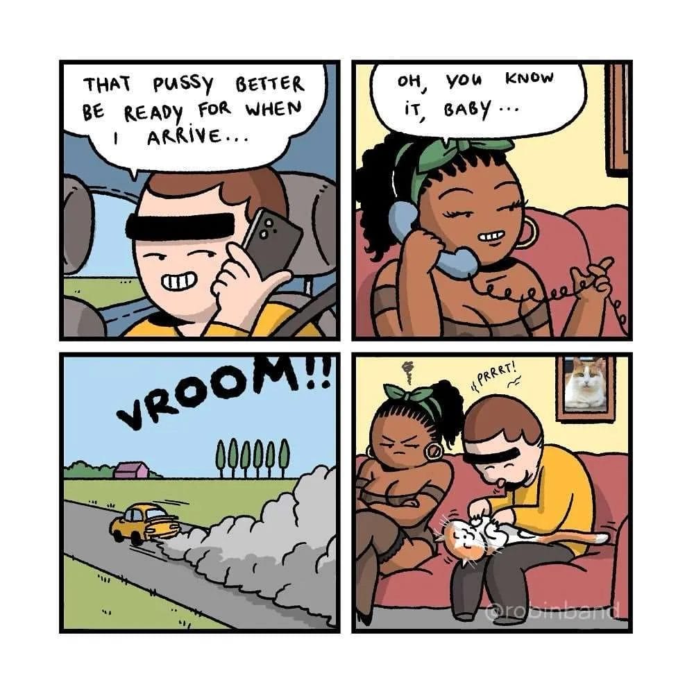 dark-humor-Robin-Band-comics-23 20 Weird Comics Have Unexpected Twists By Robin Band To Laugh You