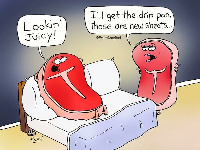 12 10+ Funny and Twisted Comics about Different Cute Food Characters