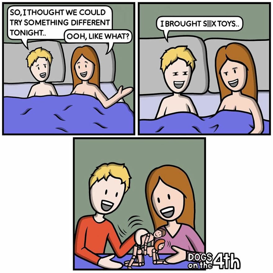 14-1 20 Dark Comics About Bizarre and Random Situations