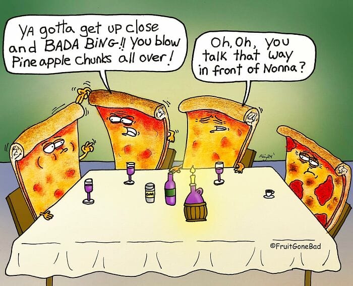 16 10+ Funny and Twisted Comics about Different Cute Food Characters