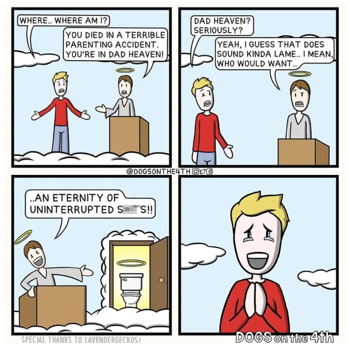 19-1 20 Dark Comics About Bizarre and Random Situations