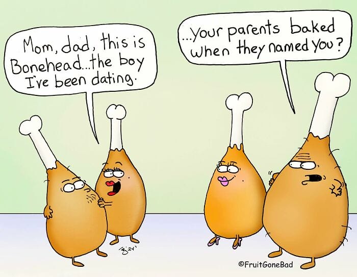 19 10+ Funny and Twisted Comics about Different Cute Food Characters