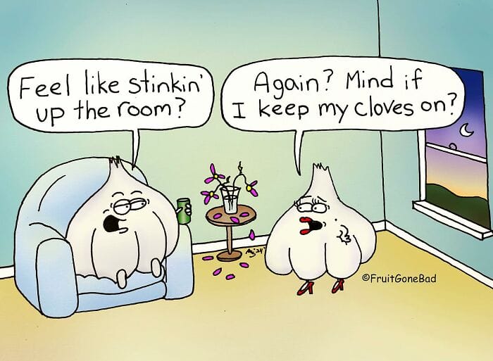 3 10+ Funny and Twisted Comics about Different Cute Food Characters