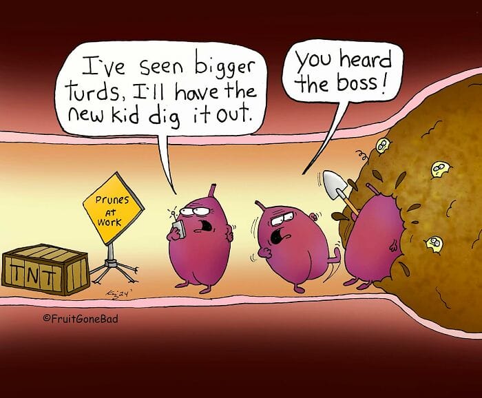 6 10+ Funny and Twisted Comics about Different Cute Food Characters