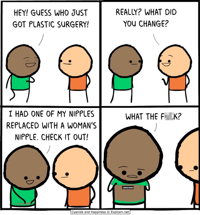 1-10 Here are 20 Comics with Dark Endings by "Cyanide and Happiness"