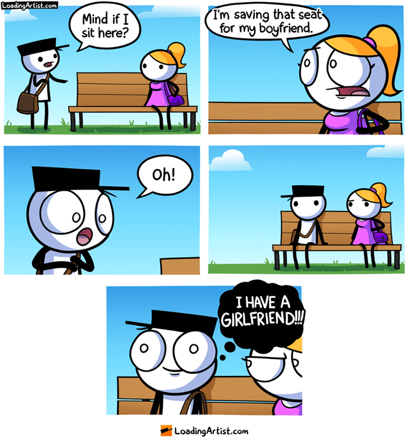 1 By "Loading Artist," Here are 20 Ridiculous Comics That will Undoubtedly Brighten your Day