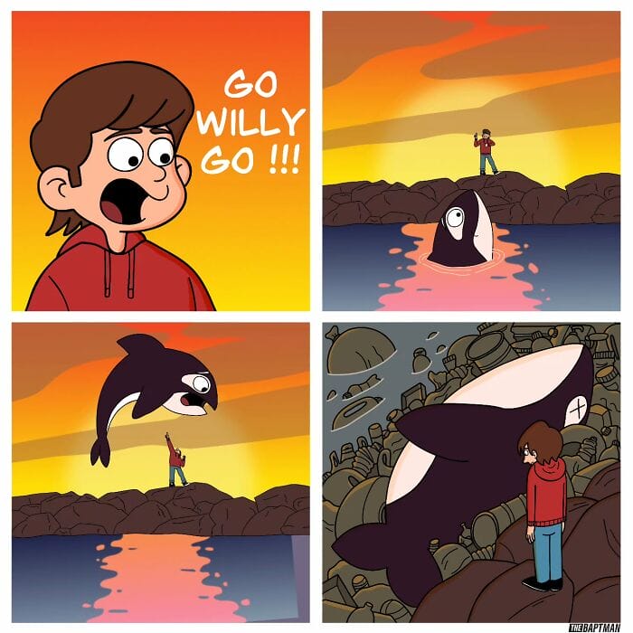 11-32 10+ Funny and One-of-a-Kind Illustrations of Iconic Pop Culture Characters