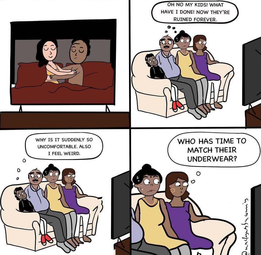 11-4 15 Uncle Subbu Comics about a Dad and His Daughter That Are Often Amusing