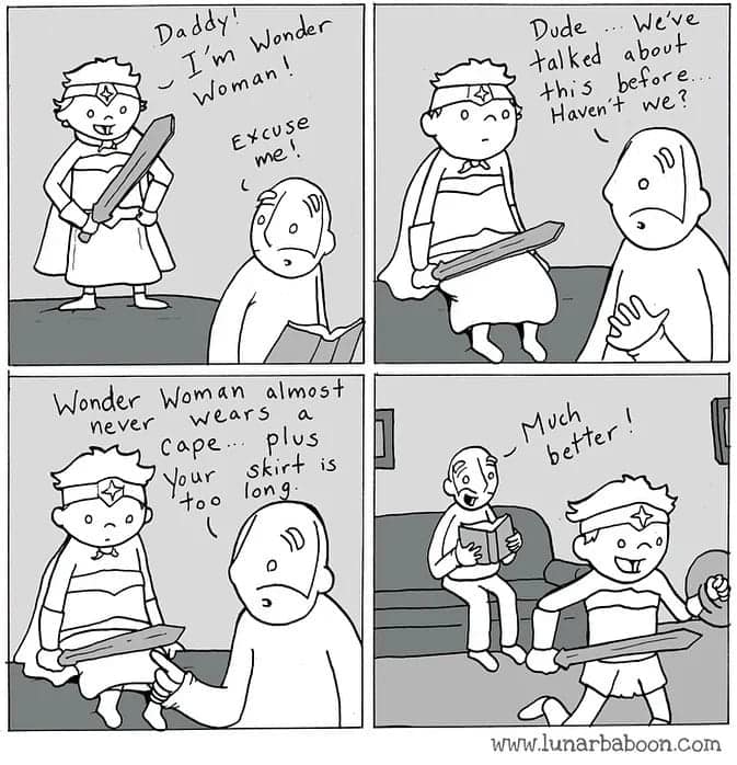 11-6 20 Comics Feature the Daily Struggles and Successes of a Half Man/Half Moon Monkey