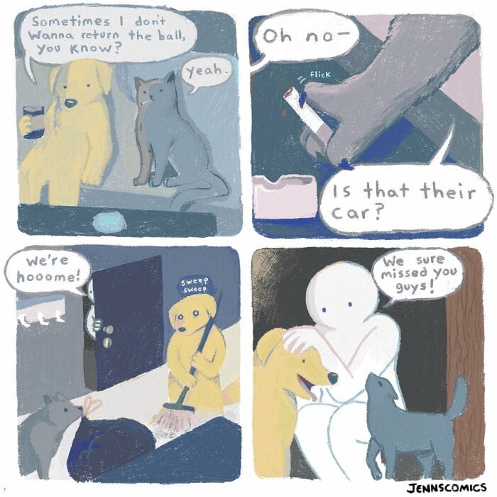12-20 20 Bad Comics with Witty Endings by the Artist who have a dark sense of humour