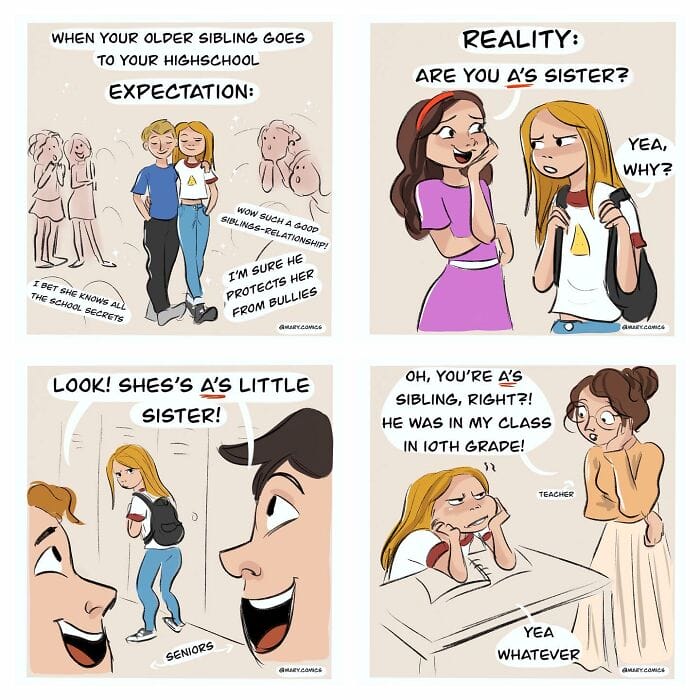 12-24 Here are Slice-of-Life Comics about a Young Woman and Her Relationship (34 Drawings)