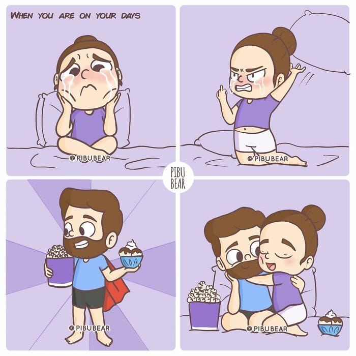12-4 20 Relatable Comics Show the Daily Life Adventures of Being in a Relationship