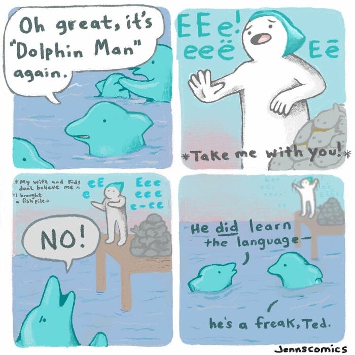 13-20 20 Bad Comics with Witty Endings by the Artist who have a dark sense of humour