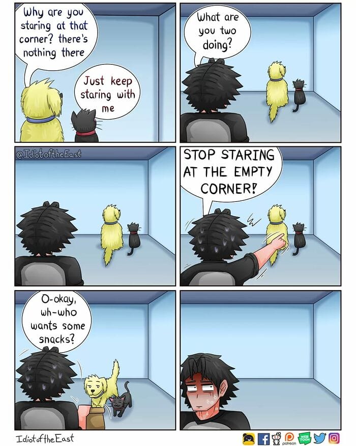 14-1 18 Idiot of the East Comics the absurdity of Everyday situations by Using Anime characters