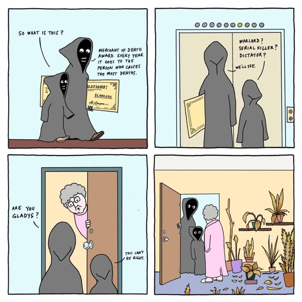 14-18-1024x1024 10+ Grim and Graham Reaper Comics Depict Everyday Situations with a Twist