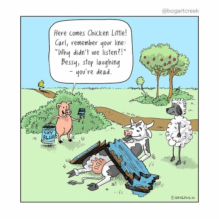 14-26 30 Humor Single Panel Comics By ‘Bogart Creek’