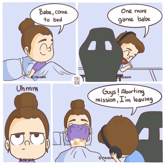14-3 20 Relatable Comics Show the Daily Life Adventures of Being in a Relationship