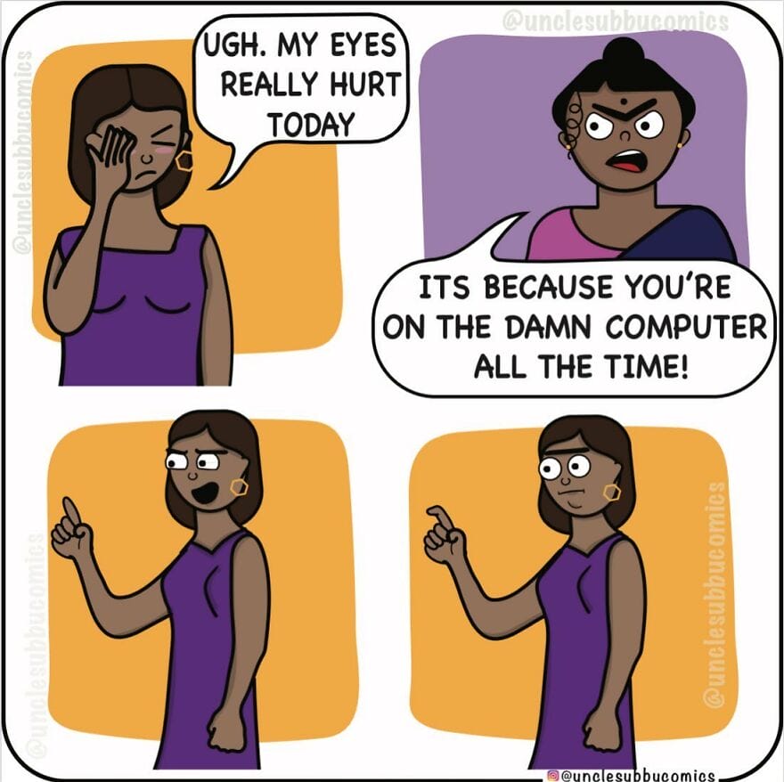 14-4 15 Uncle Subbu Comics about a Dad and His Daughter That Are Often Amusing