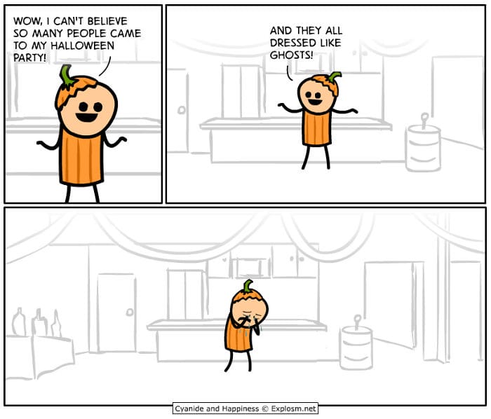14-8 Here are 20 Comics with Dark Endings by "Cyanide and Happiness"