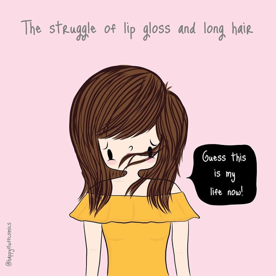 16-10 15 Brutally Honest Comics the Daily Struggles of a Girl