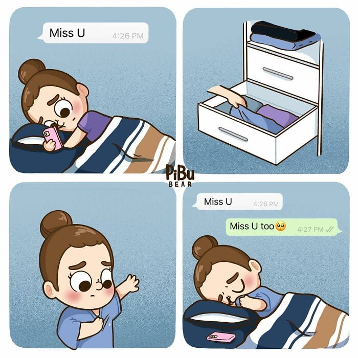 16-3 20 Relatable Comics Show the Daily Life Adventures of Being in a Relationship