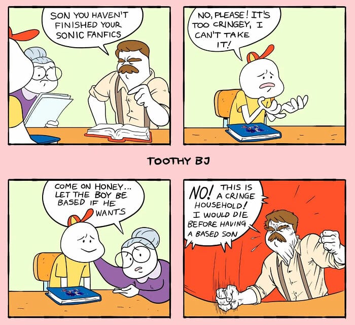 17-25 Every Dark Humor Fan Will Fall in Love With "Toothy Bj's" 20 Deliciously Quirky Comics