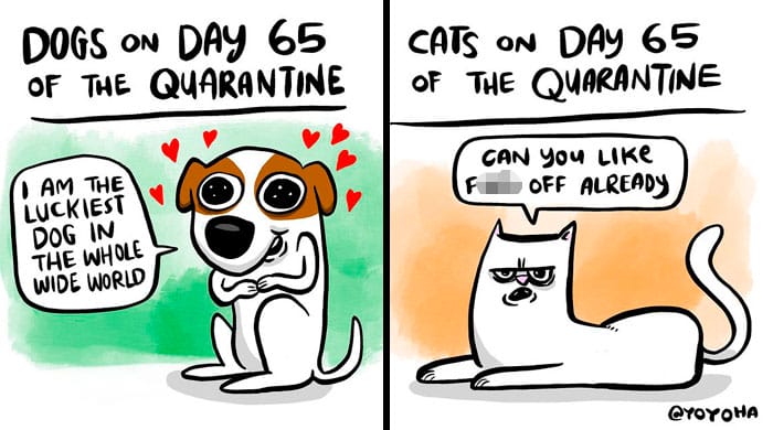 18-12 Artist Yoyoha Creates 15 Satirical Comics about Everyday Incidents