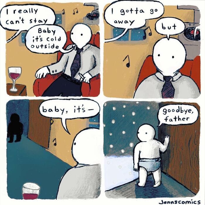 18-15 20 Bad Comics with Witty Endings by the Artist who have a dark sense of humour