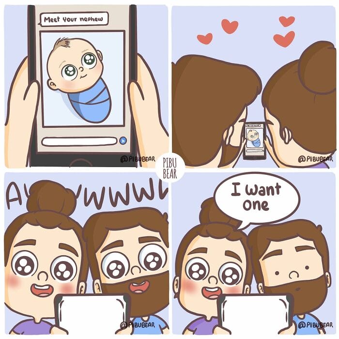 18-2 20 Relatable Comics Show the Daily Life Adventures of Being in a Relationship