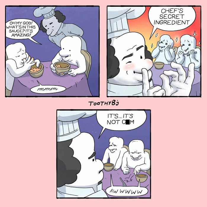 18-24 Every Dark Humor Fan Will Fall in Love With "Toothy Bj's" 20 Deliciously Quirky Comics
