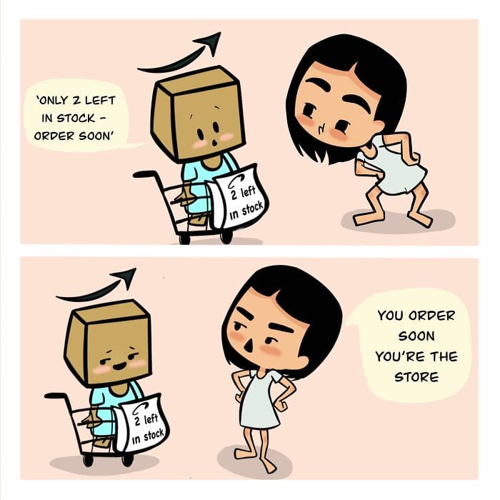 18-25 20 Witty Girl Comics That Perfectly Capture Expectations vs Realities